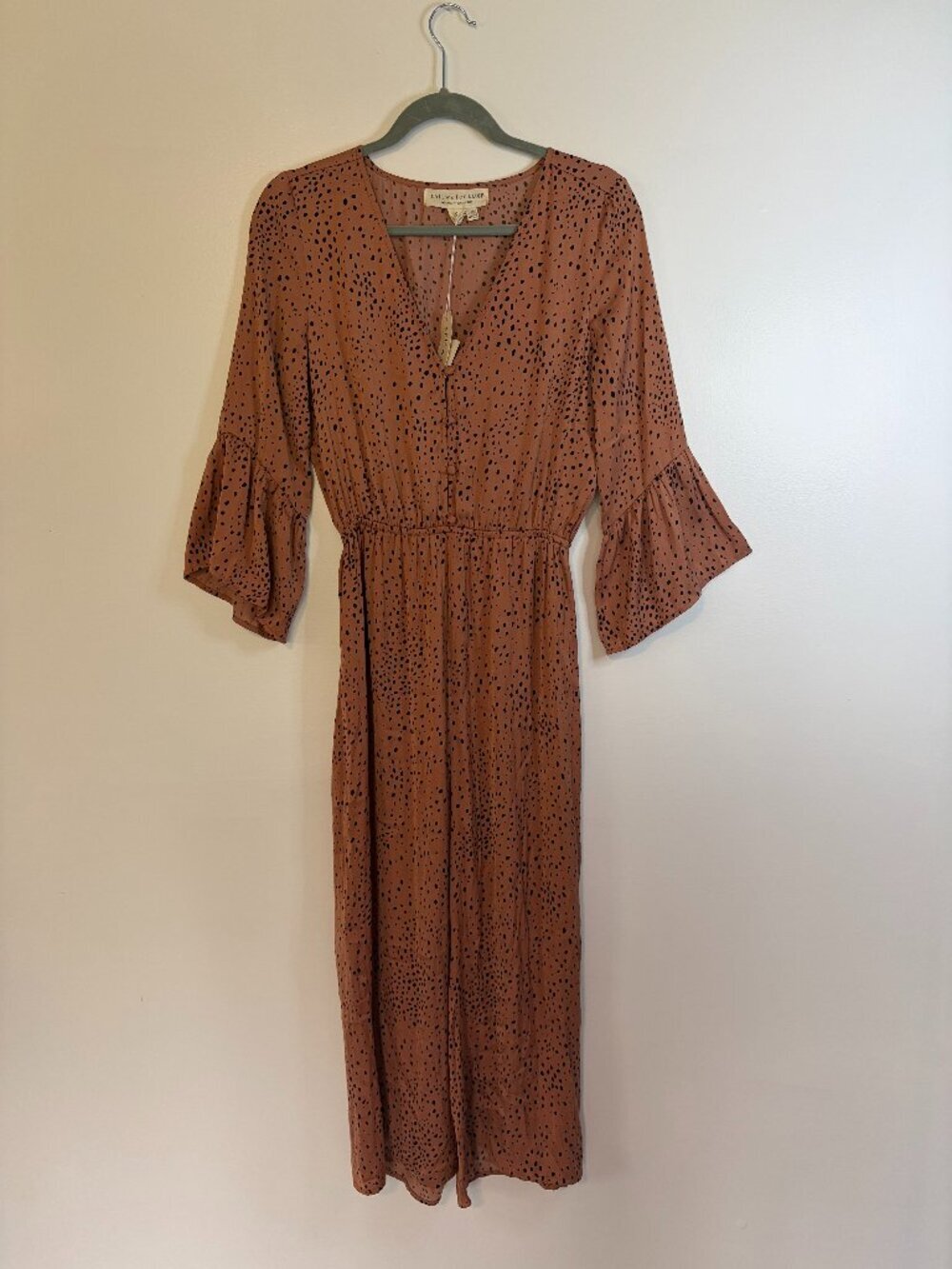 Saltwater Luxe Sienna Shortsleeve Waisted Jumper (NWT)